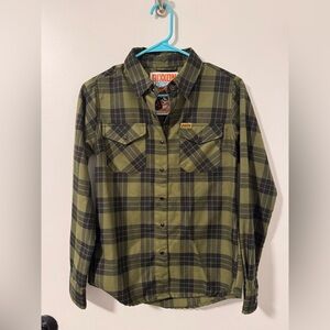 DIXXON - Women's .38 Special Flannel - size small - gently used, like new